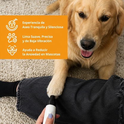 Limador electrico de uñas para mascotas